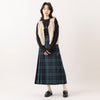 モデル身長165cm,HEAVENLYのKnit Shaggy Yarn Vest|euphoric moodのThimble Rib Tops|Glen Fyneのチェックプリーツラップスカート|meri ja kuuのリブ先丸シルクコットンソックス|in moodの2連パール×シルバーネックレス,https://market.e-begin.jp/products/dlt_hvr0998s_lala|https://market.e-begin.jp/products/hpn_eup1008s_lala|https://market.e-begin.jp/products/imx_glf0082r_lala|https://market.e-begin.jp/products/hpn_mjk1012s_lala|https://market.e-begin.jp/products/inm_inm0825p_lala