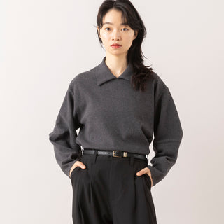 euphoric mood | ユーホリック ムード　Collared Rib Tops