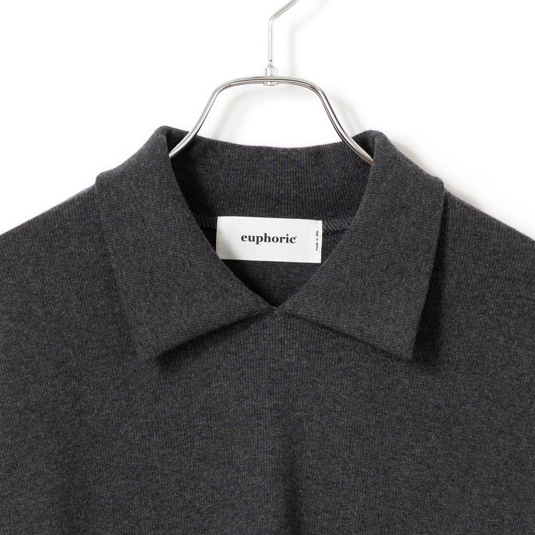 euphoric mood | ユーホリック ムード　Collared Rib Tops