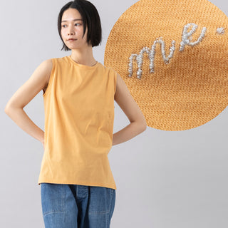 me. | ミードット　me. embroideryTタンクトップ