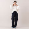 モデル身長163cm,MANONのGATHER SLEEVE LS TEE,https://market.e-begin.jp/products/mks_mnn1173s_lala