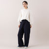 モデル身長163cm,MANONのGATHER SLEEVE LS TEE,https://market.e-begin.jp/products/mks_mnn1173s_lala