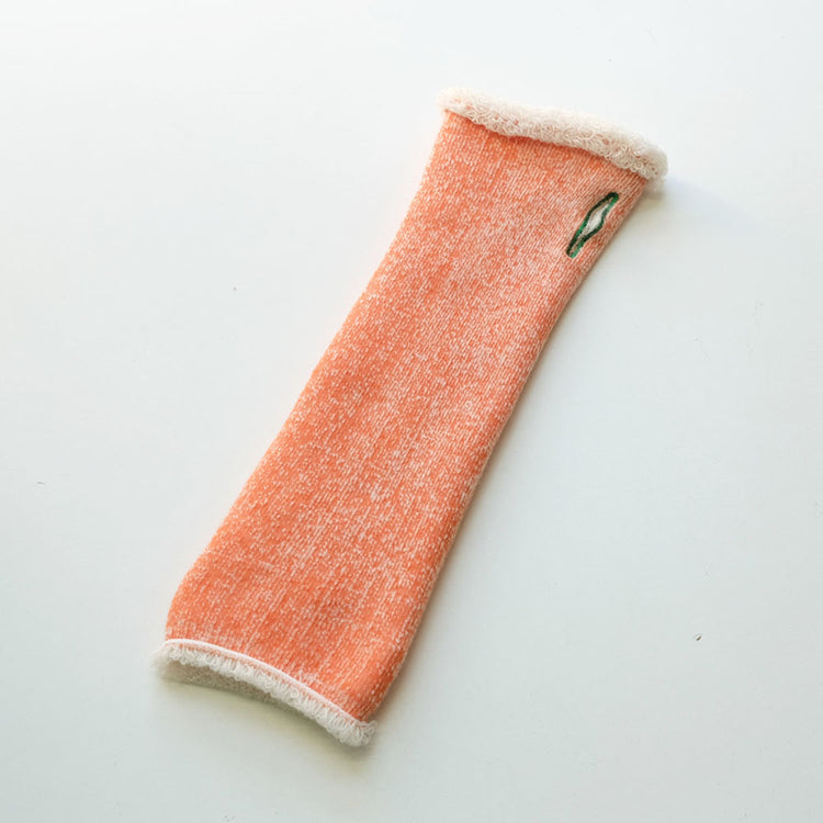 meri ja kuu | メリヤクー　ORIGAMIパイルハンドウォーマー