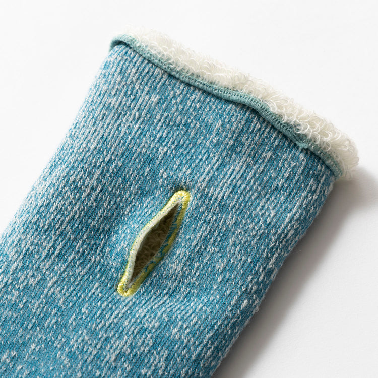 meri ja kuu | メリヤクー　ORIGAMIパイルハンドウォーマー