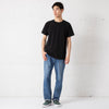 WHITE MAILS | ホワイトメイルズ COTTON PAPER HIGH STRETCH CREWNECK HALF SLEEVE TEE