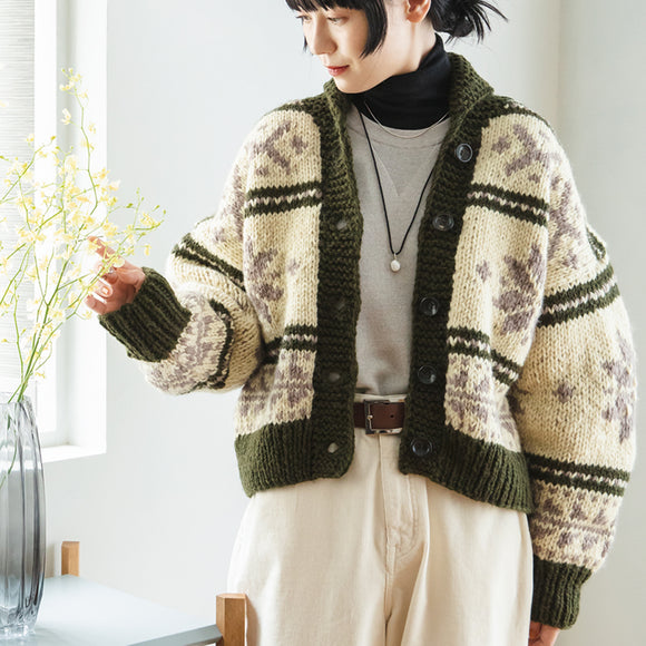 NEPAL HAND KNIT | ネパールハンドニット　LaLa Begin別注 ハンドニットカウチンセーター