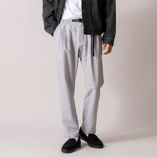 Gramicci | グラミチ　史上最高のCOOLMAXシアサッカー ストレッチ テーパードスラックス