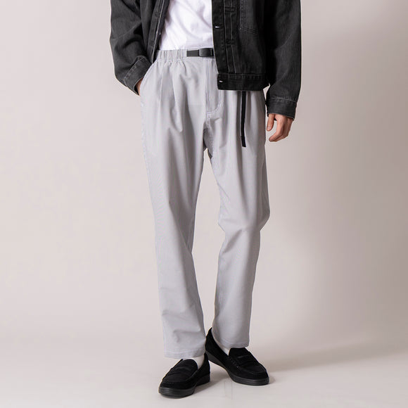 Gramicci | グラミチ　史上最高のCOOLMAXシアサッカー ストレッチ テーパードスラックス