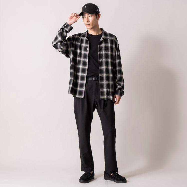 着用サイズL (モデル身長180cm)