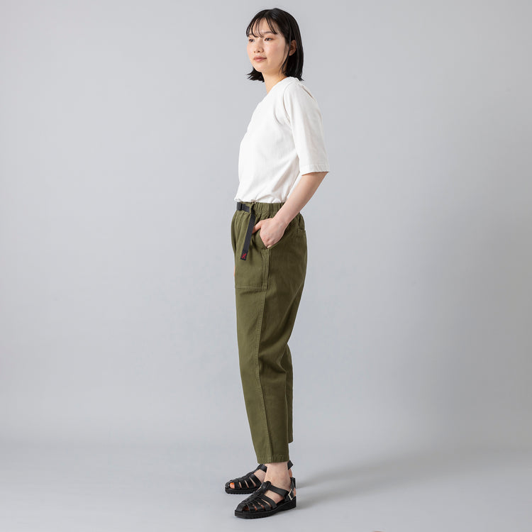 モデル身長168cm,HeavenlyのCotton Linen CS Wide PO|GLENFIELDのグルカサンダル,https://market.e-begin.jp/products/dlt_hvr0720q_lala|https://market.e-begin.jp/products/jal_gfd0391q_lala