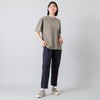 モデル身長168cm,UNDYED/STANDARDの無染色オーガニックコットンTシャツ|Moonstarのローバスケット,https://market.e-begin.jp/products/mif_udy0361p_lala|https://market.e-begin.jp/products/mns_mns0286o_lala