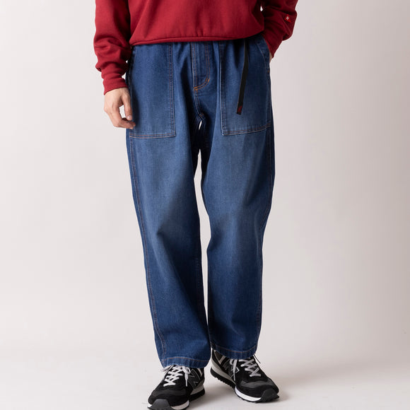 Gramicci | グラミチ　STRETCH DENIM LOOSE TAPERED RIDGE PANT