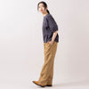 D/GRAY着用 モデル身長165cm,MANUAL ALPHABETのTWILL SEMI- EASY TROUSERS for Lala Begin|GLENFIELDのシャークソールグルカサンダル|rapiécageのメタルトップケシビーズネックレス,https://market.e-begin.jp/products/mks_man0093u_lala|https://market.e-begin.jp/products/jal_gfd0391q_lala|https://market.e-begin.jp/products/rdx_rpc0108u_lala