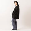 モデル身長165cm,ESPEYRACのノーカラーコート|HEAVENLYのCotton Linen Wool Mix Knit 2way Cardigan|FIL DE FERのポリエステルカルゼセンタープレスパンツ,https://market.e-begin.jp/products/inf_epe1050s_lala|https://market.e-begin.jp/products/dlt_hvr0997s_lala|https://market.e-begin.jp/products/rdx_fdf1058s_lala
