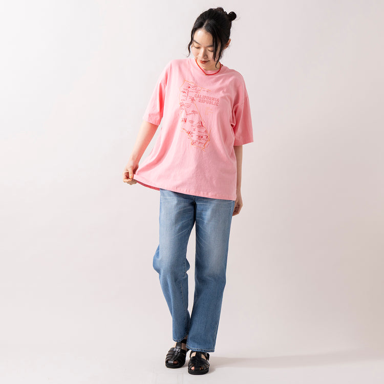 モデル身長165cm,caquのFSロールアップボーイズⅢ|GLENFIELDのシャークソールグルカサンダル|rapiécageのメタルトップケシビーズネックレス,https://market.e-begin.jp/products/tan_caq0001r_lala|https://market.e-begin.jp/products/jal_gfd0391q_lala|https://market.e-begin.jp/products/rdx_rpc0108u_lala