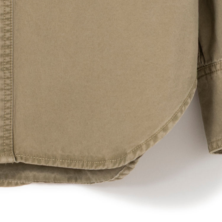 LE MELANGE | ルメランジュ　襟ワイヤーウエスタンシャツ