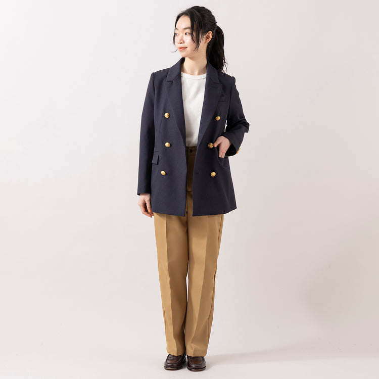 モデル身長165cm,BARNS OUTFITTERSのHEAVY-FRIES SST|MANUAL ALPHABETのTWILL SEMI- EASY TROUSERS for Lala Begin,https://market.e-begin.jp/products/tka_bof0089u_lala|https://market.e-begin.jp/products/mks_man0093u_lala