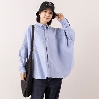 LE MELANGE | ルメランジュ　オーバーサイズオックスシャツ