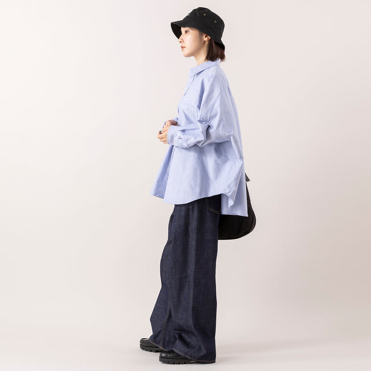 モデル身長163cm,caquのFSワイドボーイズ|DiuのAlerce|PROGRESS RUNNING CLUBのロゴバケハ,https://market.e-begin.jp/products/tan_caq1164s_lala|https://market.e-begin.jp/products/cil_diu0801s_lala|https://market.e-begin.jp/products/gra_pgr0401q_lala