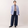 モデル身長163cm,HEAVENLYのAcrylic Wool Knit Turtleneck Pullover|HEAVENLYの10oz Denim Curved Pants|facciamoのMeringa（メリンガ）,https://market.e-begin.jp/products/dlt_hvr1188s_lala|https://market.e-begin.jp/products/dlt_hvr0996s_lala|https://market.e-begin.jp/products/are_fac0636k_lala