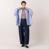 モデル身長163cm,HEAVENLYのAcrylic Wool Knit Turtleneck Pullover|HEAVENLYの10oz Denim Curved Pants|facciamoのMeringa（メリンガ）,https://market.e-begin.jp/products/dlt_hvr1188s_lala|https://market.e-begin.jp/products/dlt_hvr0996s_lala|https://market.e-begin.jp/products/are_fac0636k_lala
