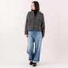 モデル身長163cm,LE MELANGEのカーデジャケット|HEAVENLYのAcrylic Wool Knit Turtleneck Pullover|caquのFSワイドボーイズ,https://market.e-begin.jp/products/inf_lem1217s_lala|https://market.e-begin.jp/products/dlt_hvr1188s_lala|https://market.e-begin.jp/products/tan_caq1164s_lala