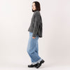 モデル身長163cm,LE MELANGEのカーデジャケット|HEAVENLYのAcrylic Wool Knit Turtleneck Pullover|caquのFSワイドボーイズ,https://market.e-begin.jp/products/inf_lem1217s_lala|https://market.e-begin.jp/products/dlt_hvr1188s_lala|https://market.e-begin.jp/products/tan_caq1164s_lala