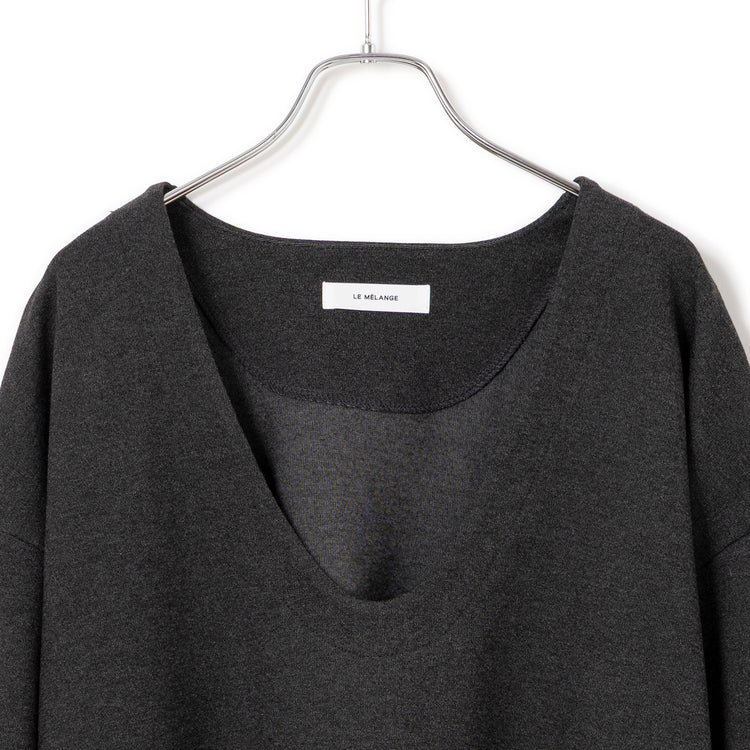 LE MELANGE | ルメランジュ　UネックポンチPO