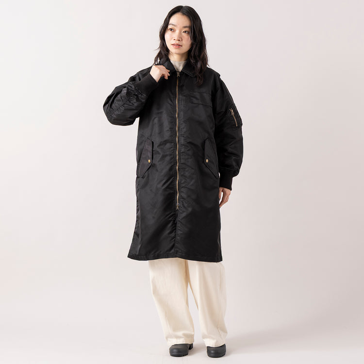 モデル身長165cm,RNA-NのミックスカラーVプルオーバー|RNA-Nのコットンウールクラシックバレルパンツ|YARMO THE UNIFORMのRAIN BOOT,https://market.e-begin.jp/products/tky_rnn1430s_lala|https://market.e-begin.jp/products/tky_rnn1433s_lala|https://market.e-begin.jp/products/gra_ytu1443s_lala