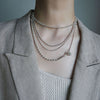 in mood | インムード　MULTI BALL CHAIN -NECKLACE