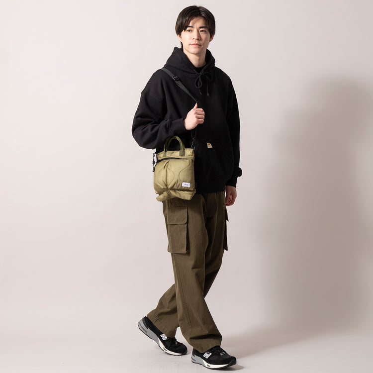 SML | エスエムエル　[SML×redad] QUILTING HELMET BAG