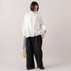 ,HEAVENLYのCotton Linen Frillneck Blouse|VENT BLANC+の12ozデニム ワイドパンツ|SMLのSTOMACH SHOULDERBAG S,https://market.e-begin.jp/products/dlt_hvr1184s_lala|https://market.e-begin.jp/products/stl_ven1056s_lala|https://market.e-begin.jp/products/ino_sml1293s_lala