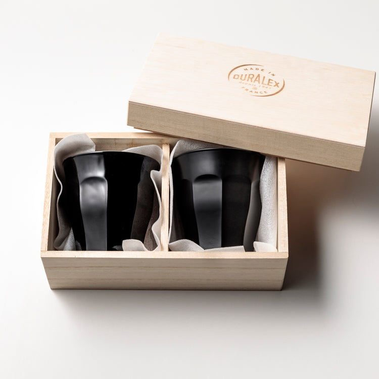DURALEX | デュラレックス×中西工芸(紀州漆器) Begin別注 漆黒のピカルディ(2種セット)