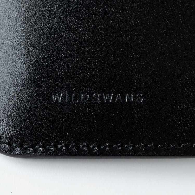 【未使用】WILD SWANS フラグメント　ケース　黒　ブラック　サドルレザー♦サイズ♦
