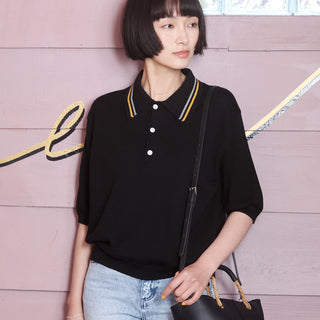 HARDIN KNITWEAR | ハーディンニットウェア LaLa Begin別注 USNAニットポロ