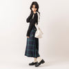 モデル身長165cm,euphoric moodのThimble Rib Tops|Glen Fyneのチェックプリーツラップスカート|mate-monoのてかてかショルダーバッグ|meri ja kuuのリブ先丸シルクコットンソックス|in moodの2連パール×シルバーネックレス,https://market.e-begin.jp/products/hpn_eup1008s_lala|https://market.e-begin.jp/products/imx_glf0082r_lala|https://market.e-begin.jp/products/kom_mte1003s_lala|https://market.e-begin.jp/products/hpn_mjk1012s_lala|https://market.e-begin.jp/products/inm_inm0825p_lala