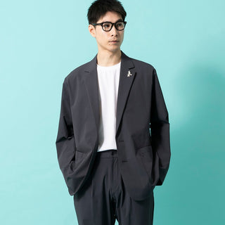 19万 新品 ランバン×フューチャー / アシメショートスリーブデニムシャツ