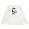 CHUMS | チャムス　Booby Logo Brushed L/S T-Shirt