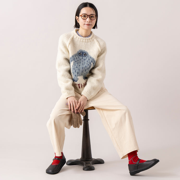 brown demi着用,HIMALAYAN CLIMBER'S HAND-KNITの手編み YETIジャカードクルー|MANUAL ALPHABETのシャツT|TUTIE.の丈の選べるコットンピーチ起毛パンツ|Organic handloomのSHELLY|CHICSTOCKSのANKLE SOCKS|LE FOONのCrown panto pc-classic,https://market.e-begin.jp/products/epi_him1250s_lala|https://market.e-begin.jp/products/mks_man0870j_lala|https://market.e-begin.jp/products/equ_tte1272s_lala|https://market.e-begin.jp/products/sed_ogh1252s_lala|https://market.e-begin.jp/products/nod_chi0418m_lala|https://market.e-begin.jp/products/lef_lef1273s_lala