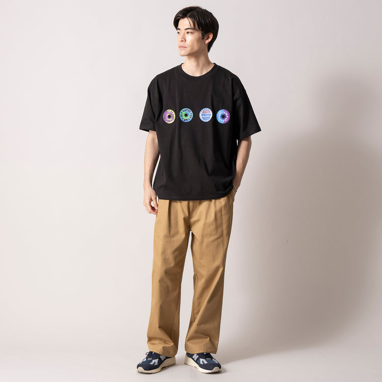 モデル身長180cm (Lサイズ着用)