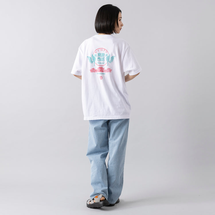 (白)Kyoto No.04 平等院 着用サイズM モデル身長163,JOHNBULLのデニムワイドジーンズ,https://market.e-begin.jp/products/jbu_jbu0060p_lala