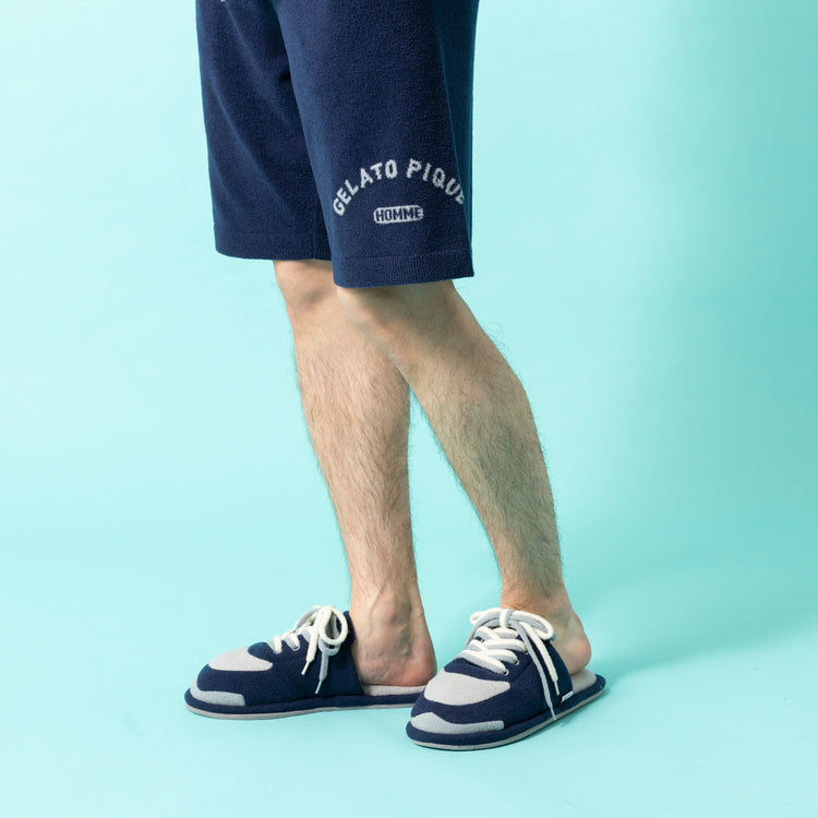 GELATO PIQUE HOMME | ジェラート ピケ オム　Begin別注 滑らかキモチいいスニーカー型ルームシューズ