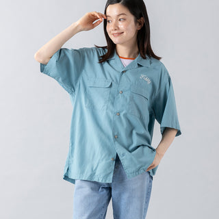 FIDELITY | フィデリティ　LOGO EMB TENCEL O/P SHIRT