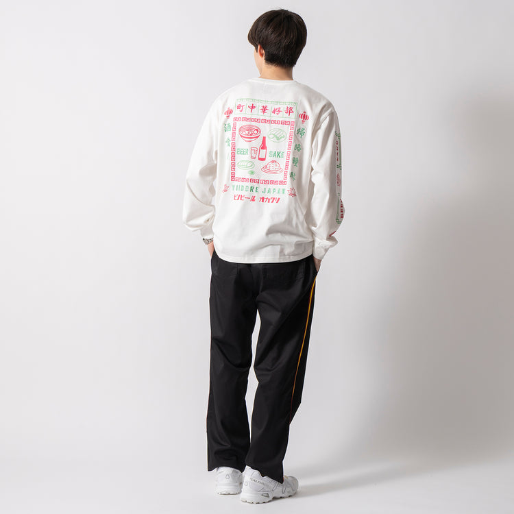 YOIDORE | ヨイドレ　Begin別注 町中華で瓶ビールでネオンなロンTEE