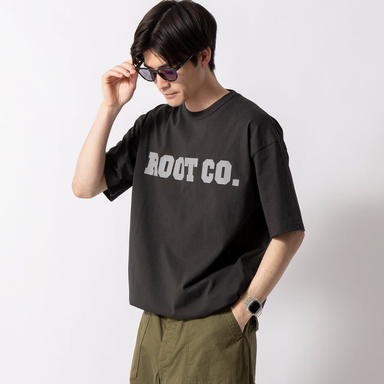 ROOT CO. | ルート　Begin別注 光る PLAY UTILITY BACK POCKET Logo TEE