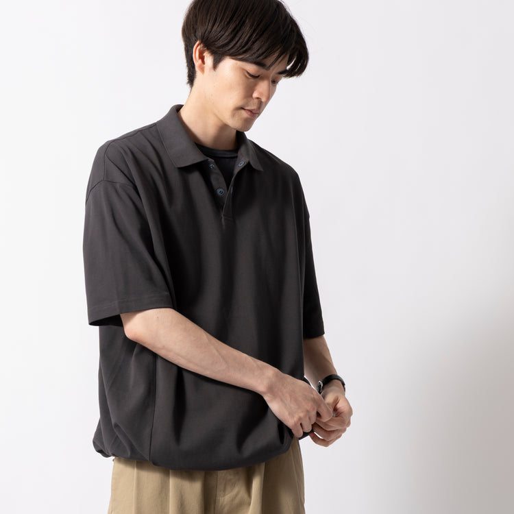 AAEETT | アエテ　裾が絞れるクールマックスポロ リラックスフィット