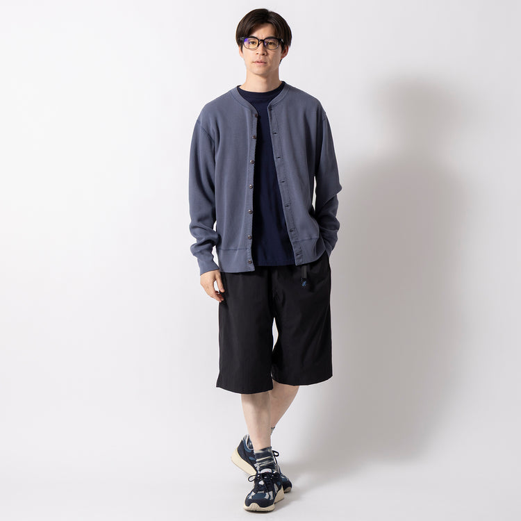 Healthknit | ヘルスニット　Begin別注 ビンテージ加工 サーマルキングラッセルハニカムカーデ