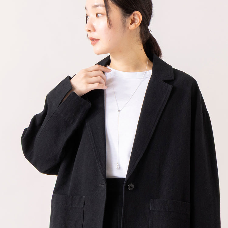 314 | サンイチヨン　スライドパールネックレス