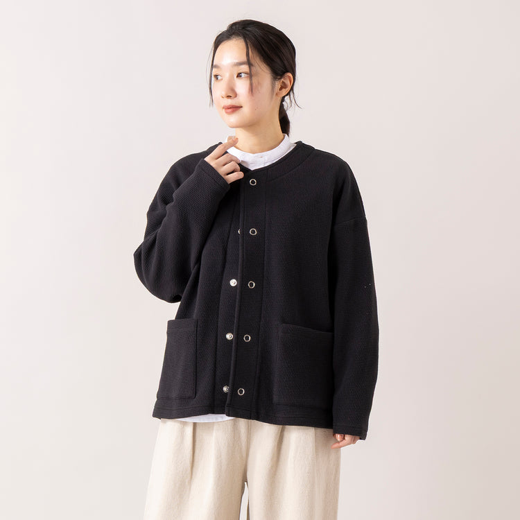 RNA-N | アールエヌエーエヌ　W Faceビッグスナップカーディガン