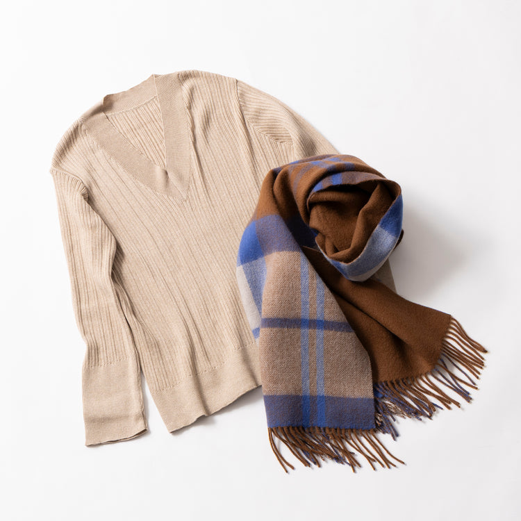 NARU FACTORYのカシミアニット(FREE)